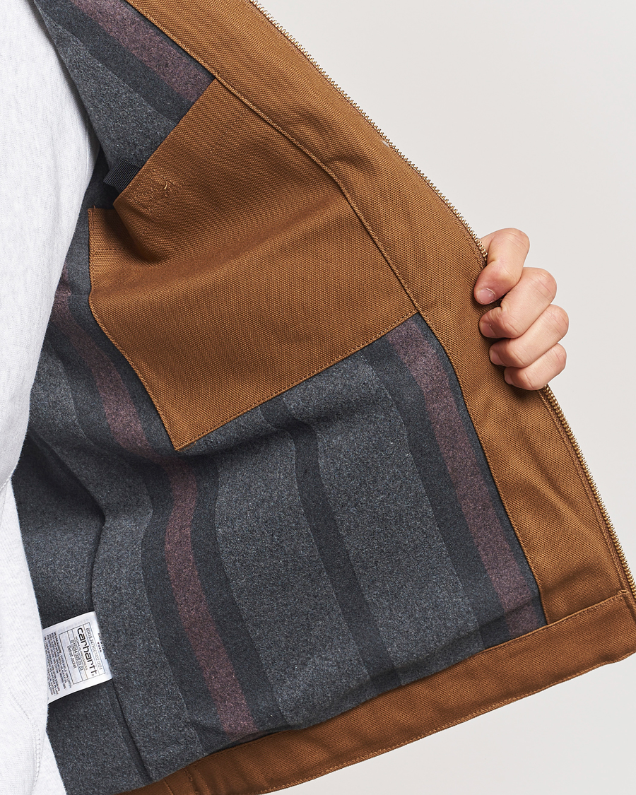 Homme | Manteaux Et Vestes | Carhartt WIP | Detroit Jacket Dearborn Canvas Hamilton Brown