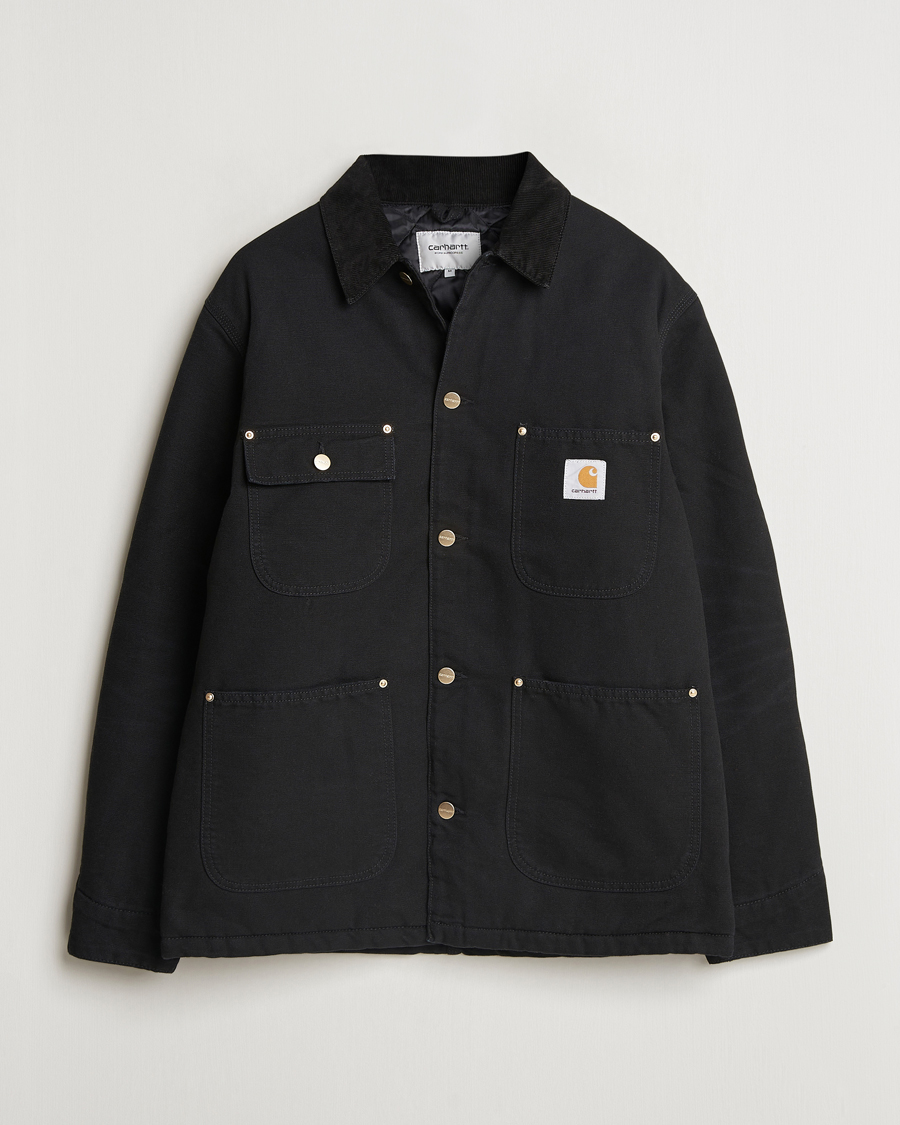 Homme | Manteaux Et Vestes | Carhartt WIP | OG Chore Coat Dearborn Canvas Black