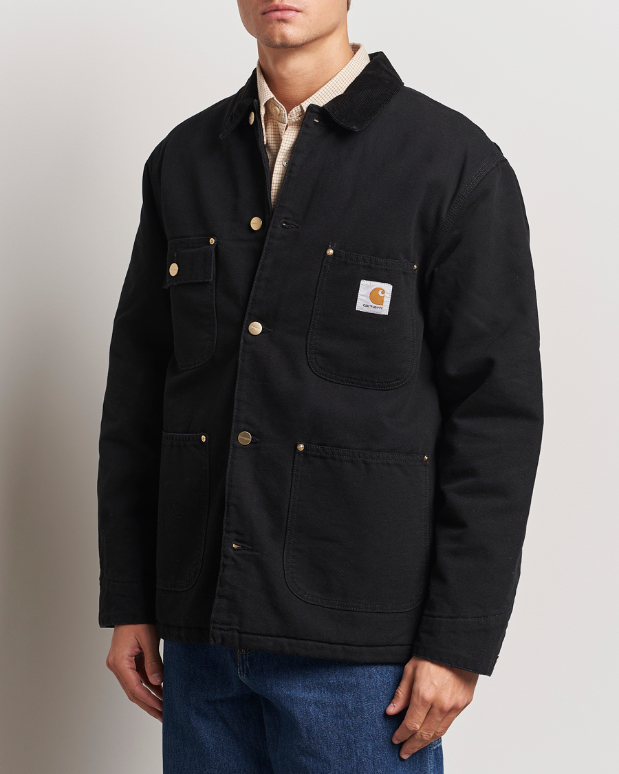 Homme | Manteaux Et Vestes | Carhartt WIP | OG Chore Coat Dearborn Canvas Black