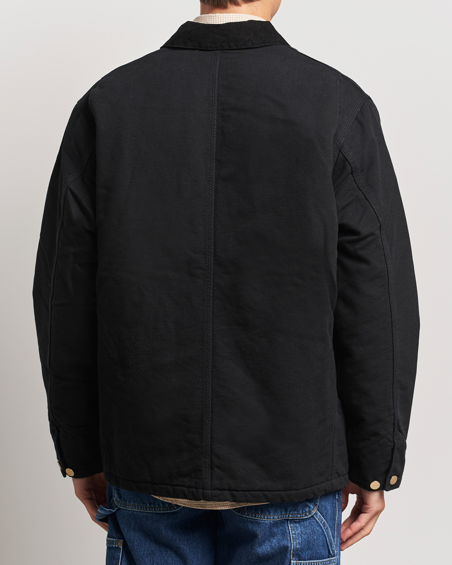 Homme | Manteaux Et Vestes | Carhartt WIP | OG Chore Coat Dearborn Canvas Black