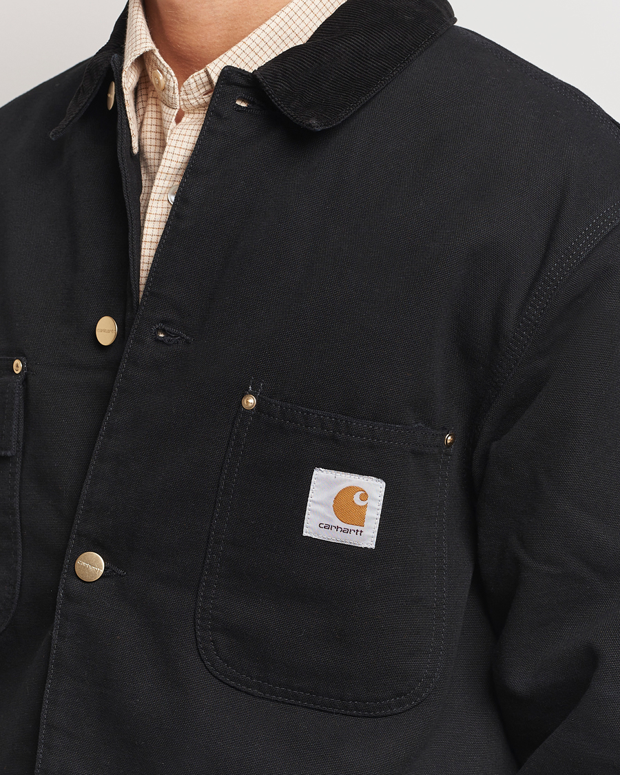 Homme | Manteaux Et Vestes | Carhartt WIP | OG Chore Coat Dearborn Canvas Black