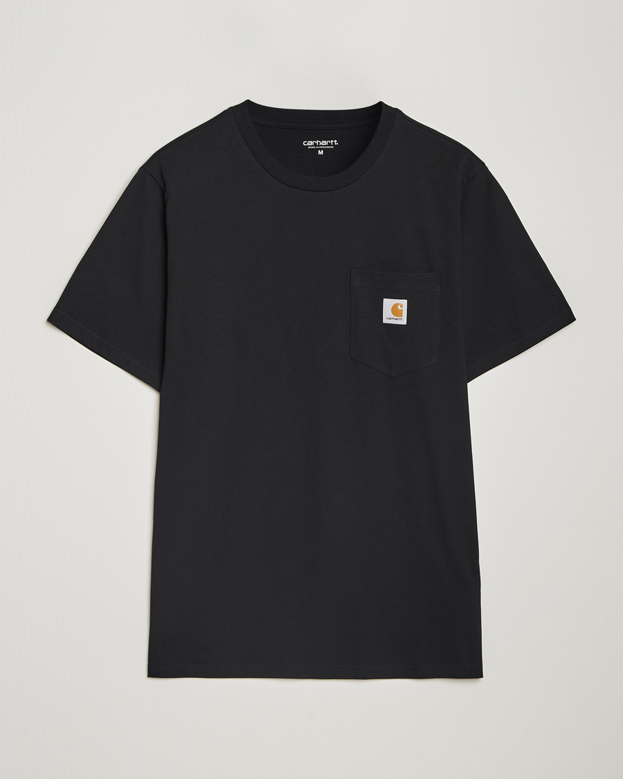 Homme | T-shirts | Carhartt WIP | Pocket Cotton T-Shirt Black