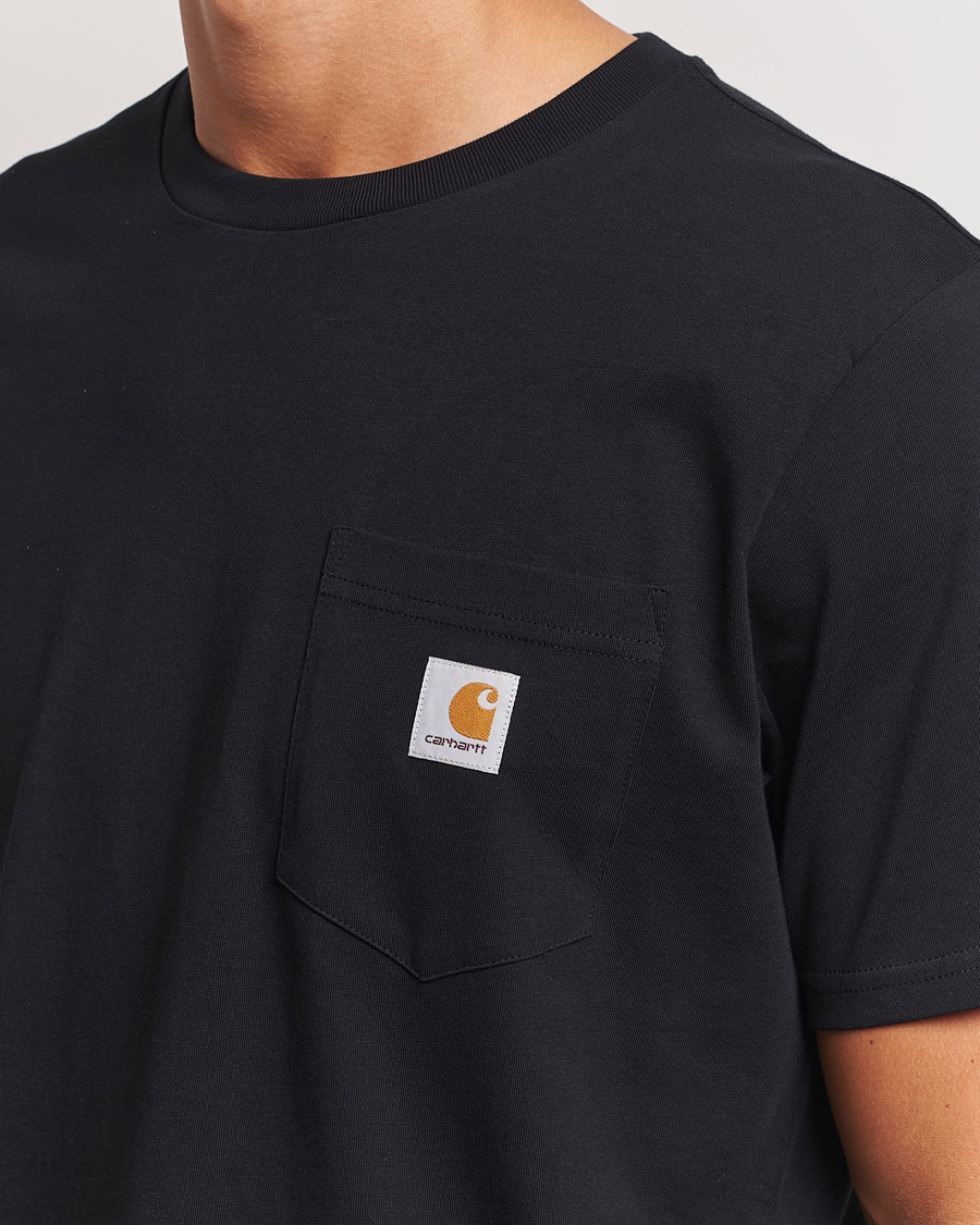 Homme | T-shirts | Carhartt WIP | Pocket Cotton T-Shirt Black