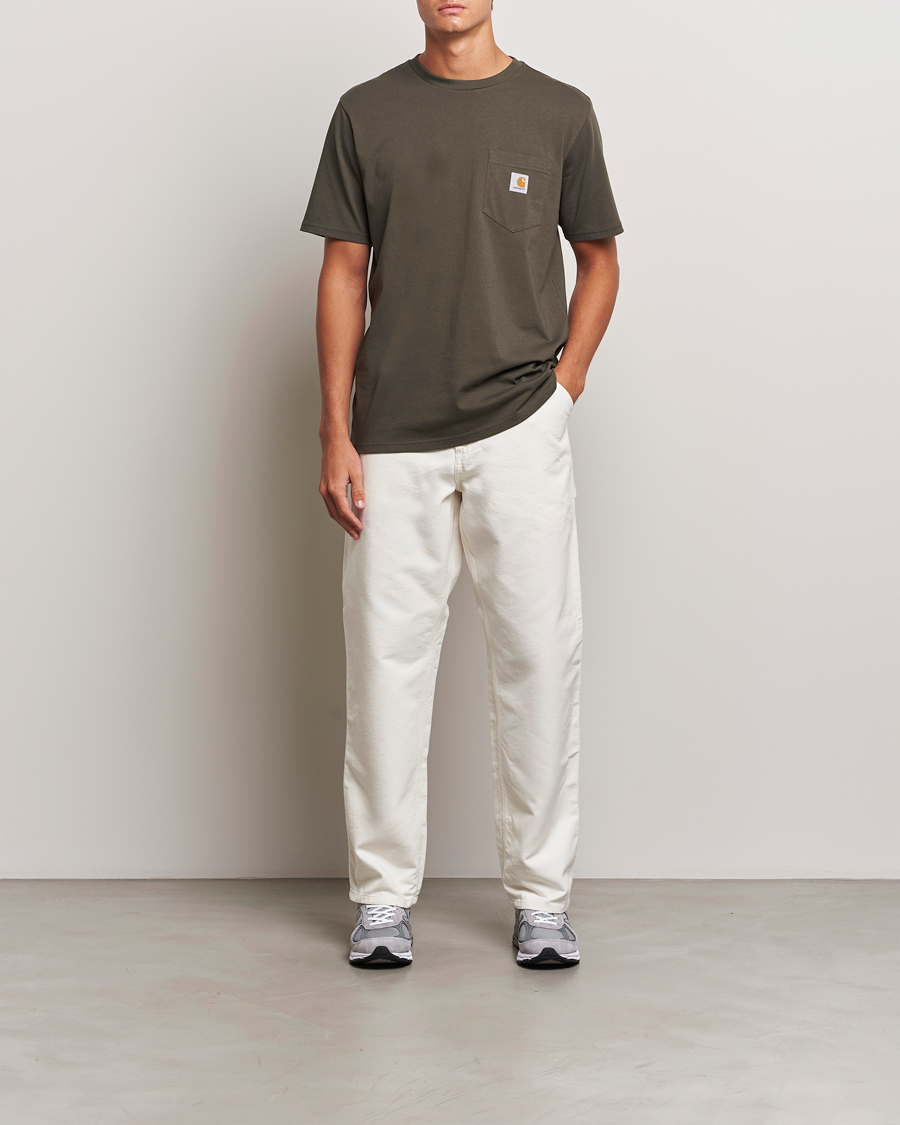 Homme | T-shirts | Carhartt WIP | Pocket Cotton T-Shirt Mirage