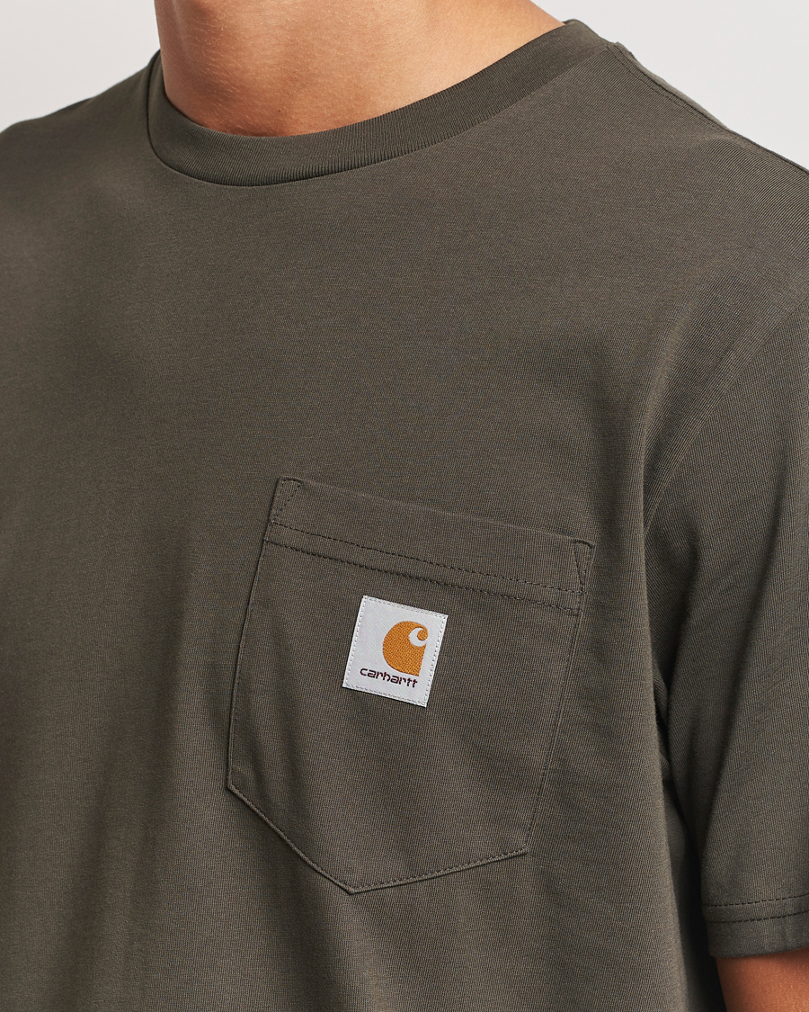 Homme | T-shirts | Carhartt WIP | Pocket Cotton T-Shirt Mirage