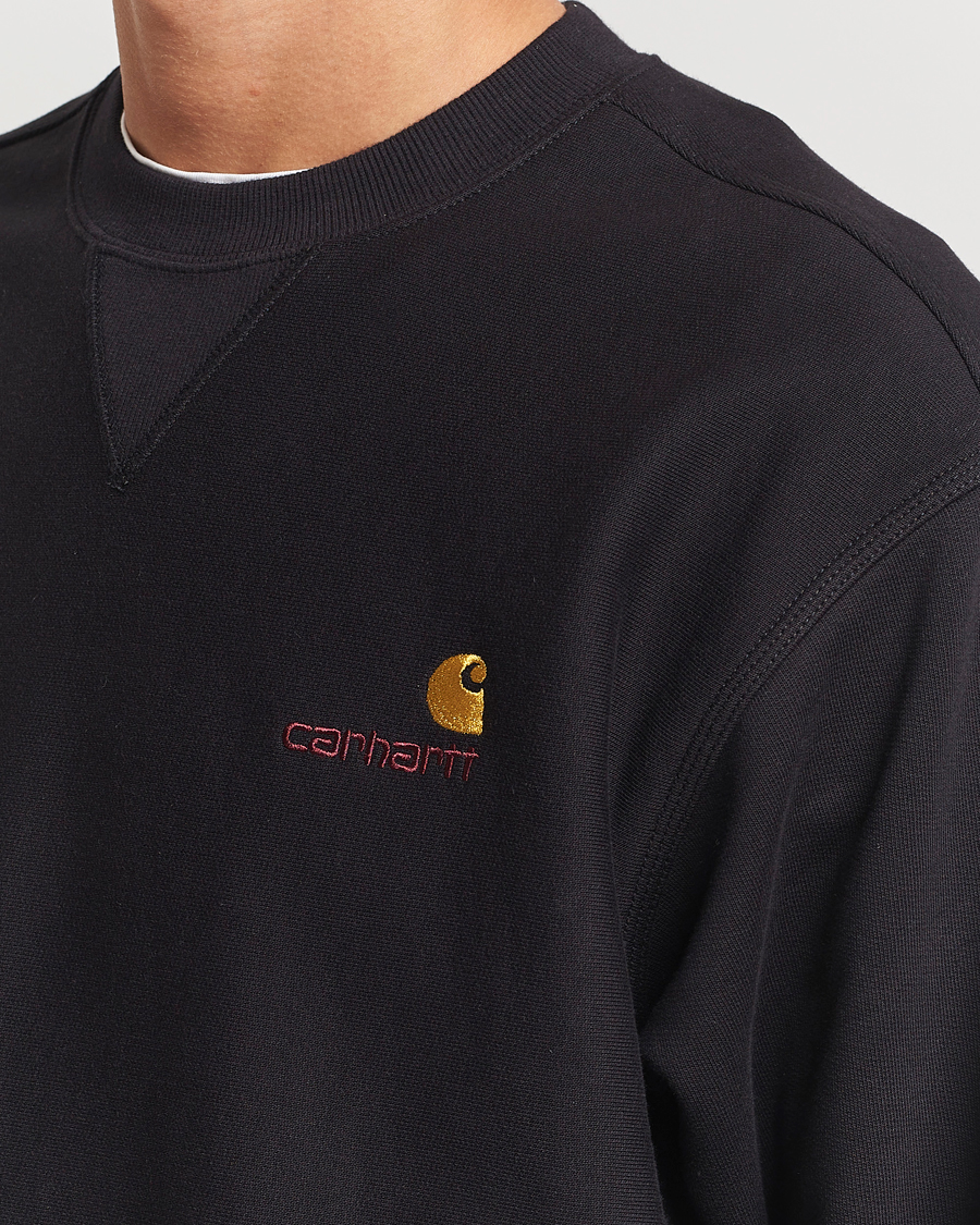 Homme | Pulls Et Tricots | Carhartt WIP | American Script Sweatshirt Black
