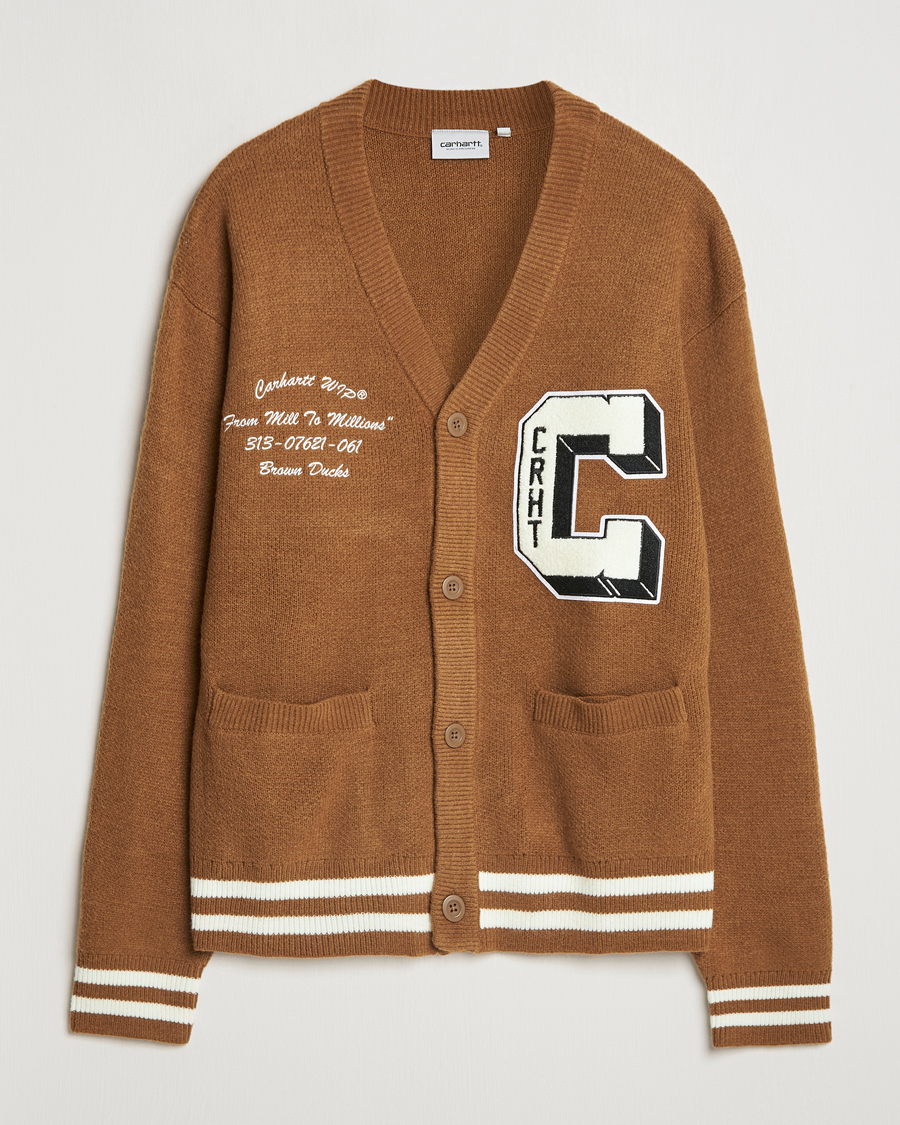 Homme | Pulls Et Tricots | Carhartt WIP | Brown Ducks Cardigan Hamilton Brown