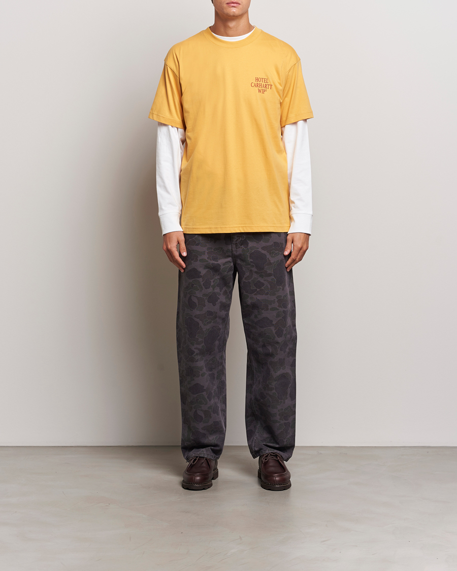 Homme | T-shirts | Carhartt WIP | Hotel Keys Organic Cotton T-Shirt Winter Spice