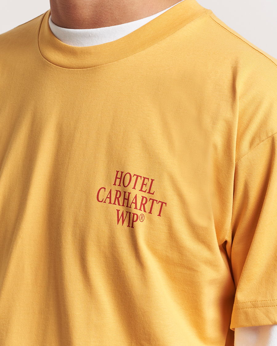 Homme | T-shirts | Carhartt WIP | Hotel Keys Organic Cotton T-Shirt Winter Spice