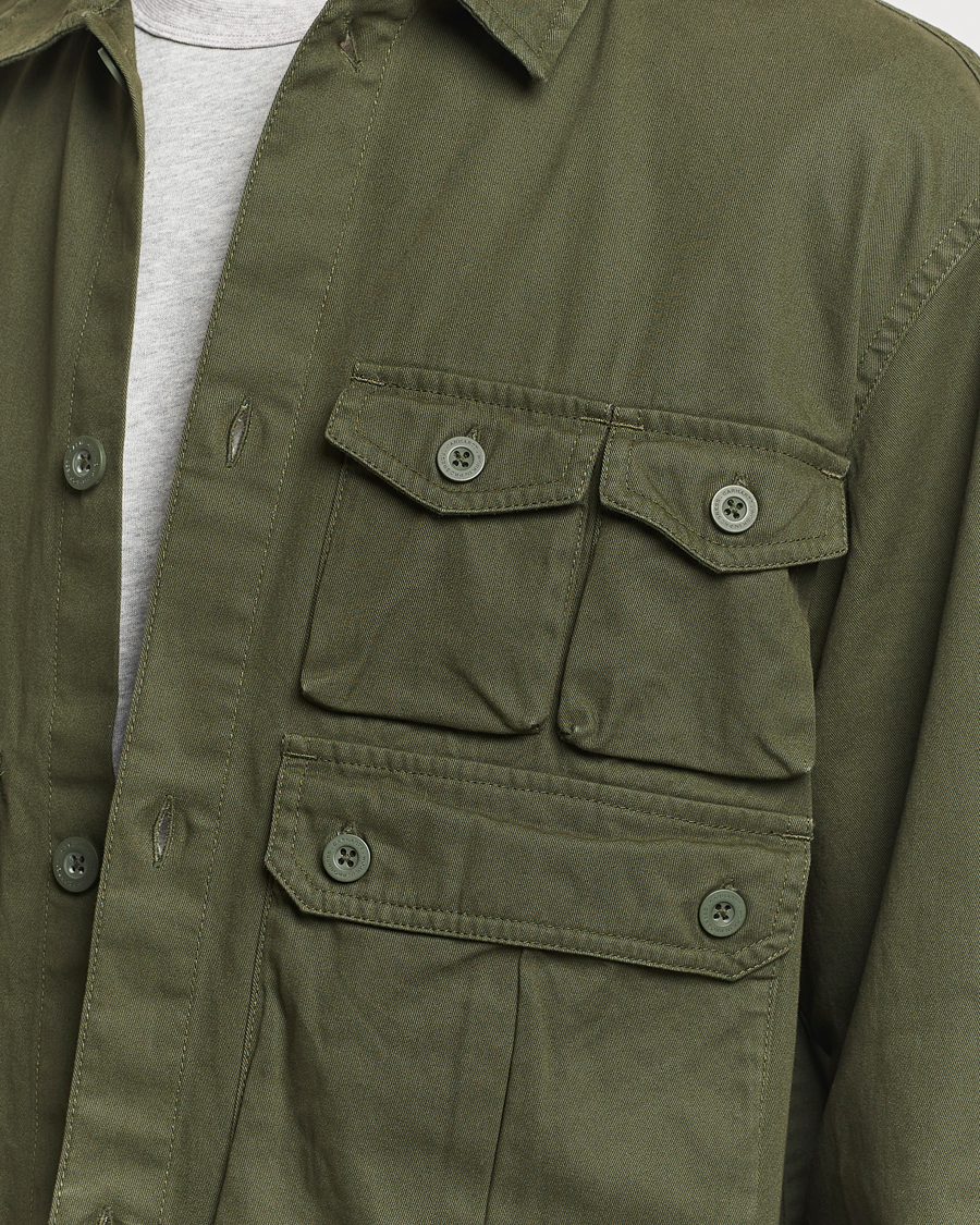 Homme | Chemises | Carhartt WIP | Tracker Cotton Twill Shirt Office Green