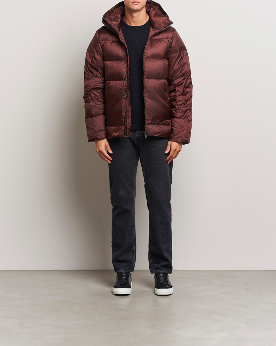 Homme | Manteaux Et Vestes | J.Lindeberg | Farrell Down Jacket Bitter Chocolate