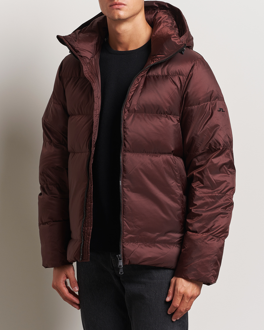 Homme | Manteaux Et Vestes | J.Lindeberg | Farrell Down Jacket Bitter Chocolate