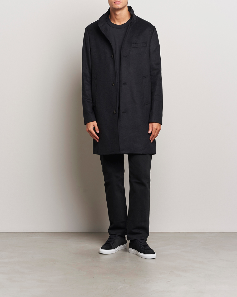 Homme | Manteaux Et Vestes | J.Lindeberg | Jesse Melton Cashmere Coat Black