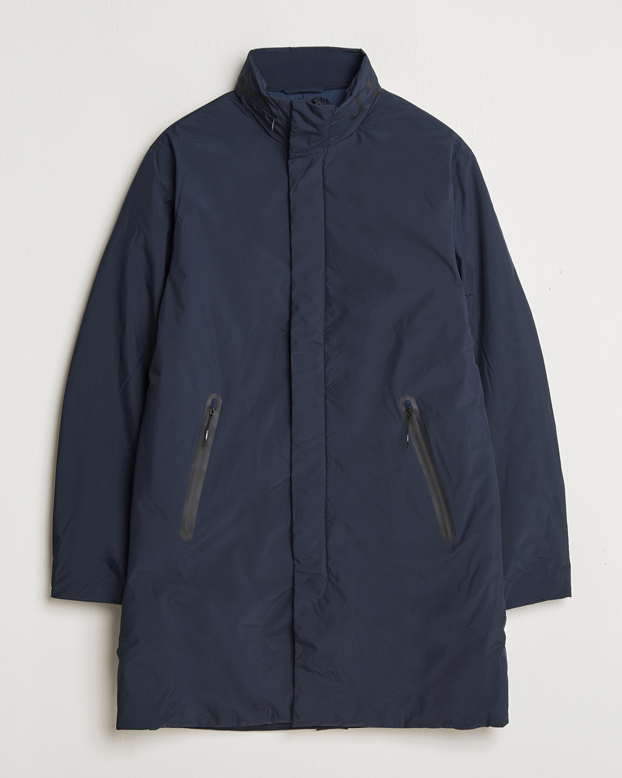 Homme | Manteaux Et Vestes | J.Lindeberg | Hollis Tech Coat Navy