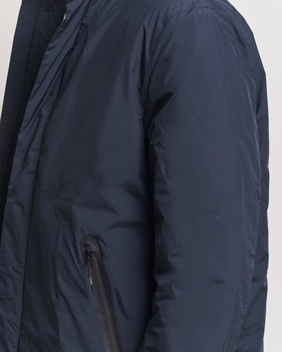 Homme | Manteaux Et Vestes | J.Lindeberg | Hollis Tech Coat Navy
