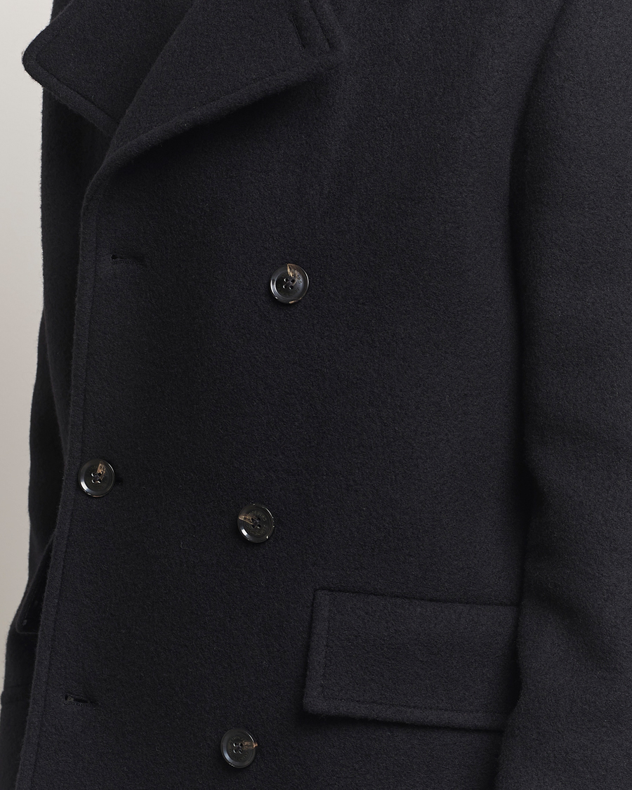 Homme | Manteaux Et Vestes | J.Lindeberg | Arno Double Breasted Coat Black