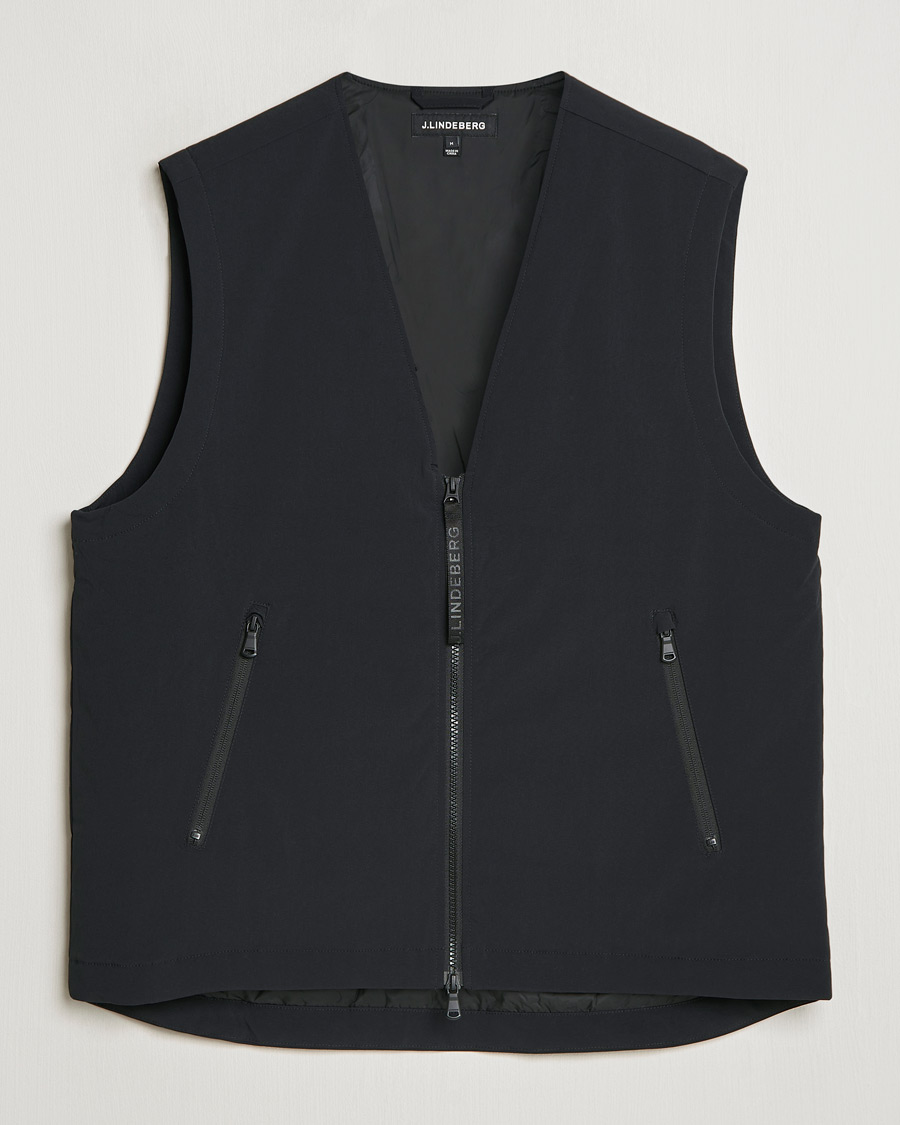 Homme | Manteaux Et Vestes | J.Lindeberg | Cain Primaloft Padded Vest Black