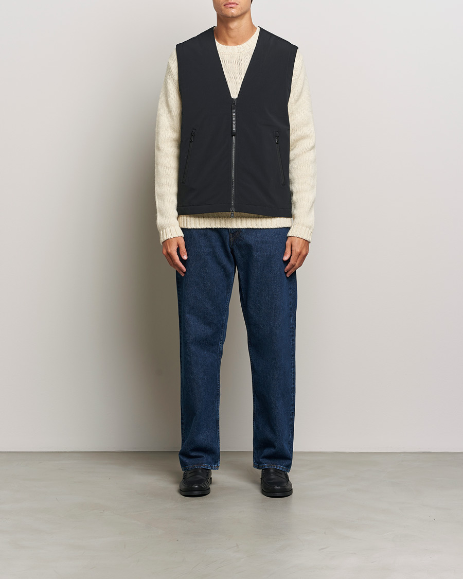 Homme | Manteaux Et Vestes | J.Lindeberg | Cain Primaloft Padded Vest Black