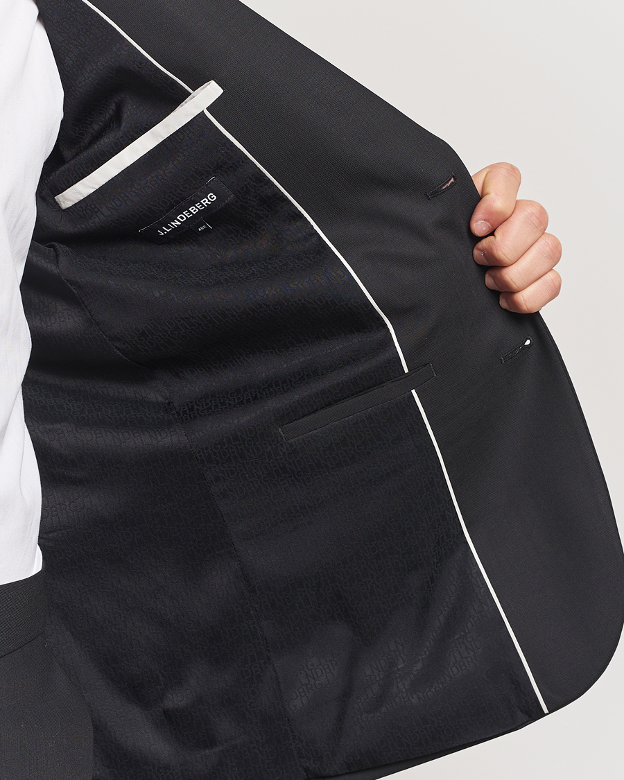 Homme | Blazers | J.Lindeberg | Elton Unlined Bi Stretch Travel Blazer Black