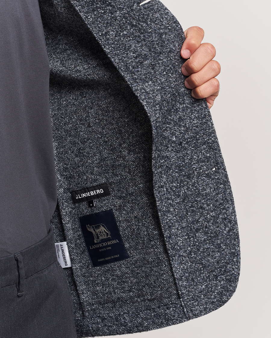 Homme | Blazers | J.Lindeberg | Carlton Cardigan Blazer Black