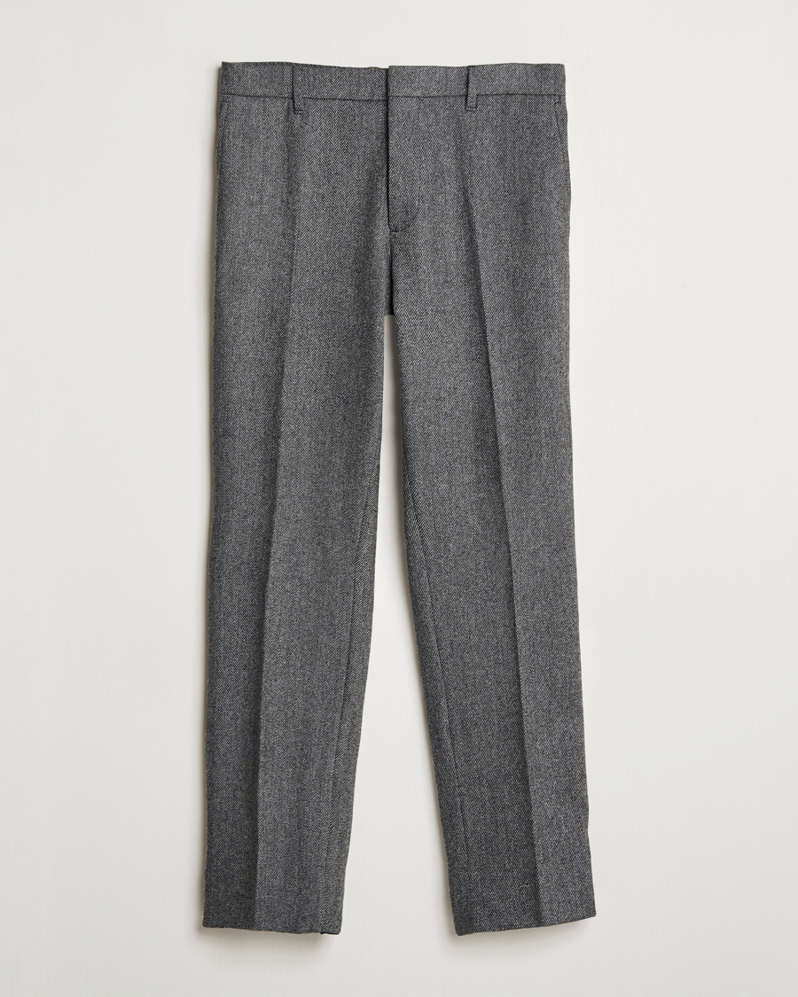 Homme | Pantalons | J.Lindeberg | Soren Twill Cash Flannel Pants Night Owl