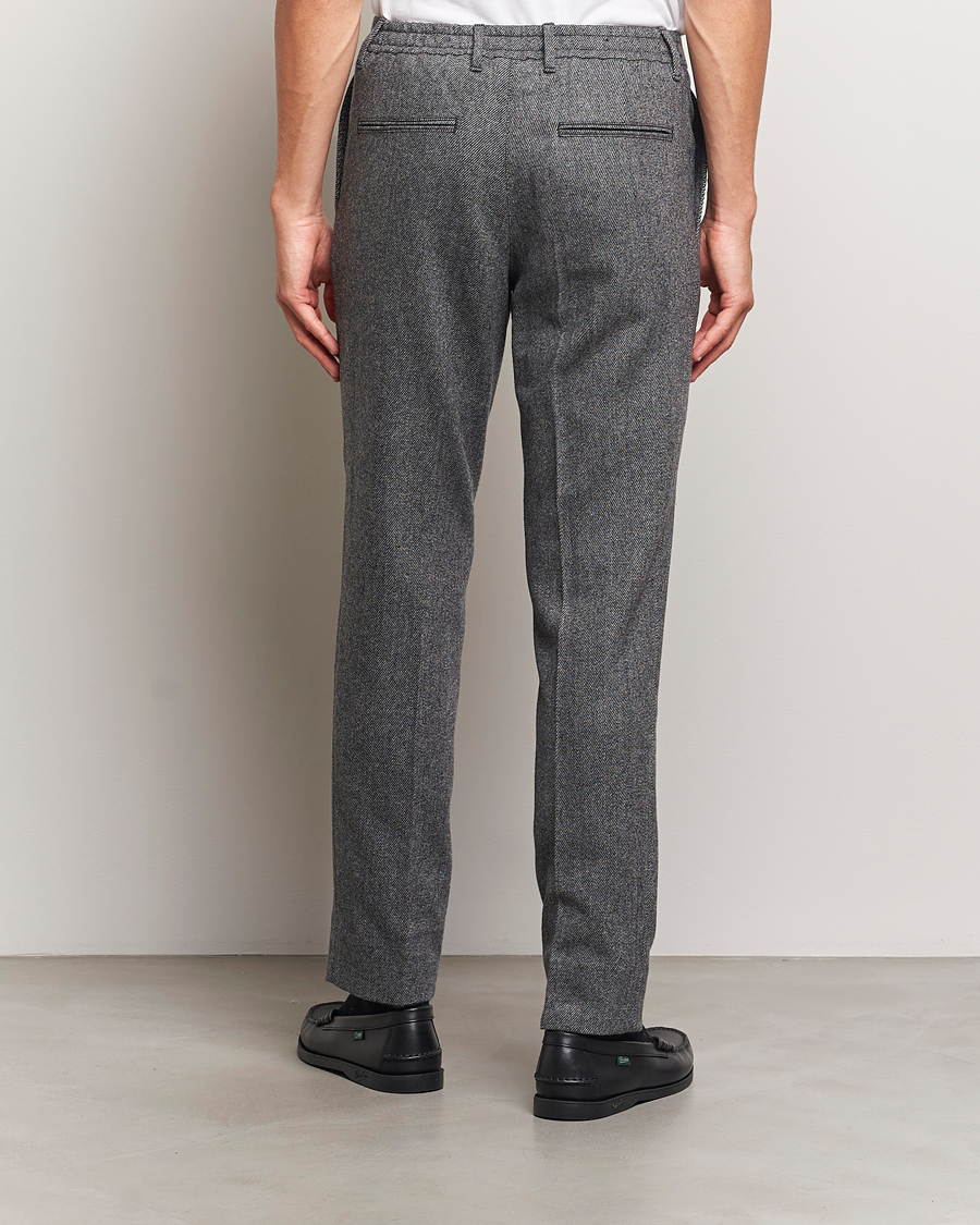 Homme | Pantalons | J.Lindeberg | Soren Twill Cash Flannel Pants Night Owl
