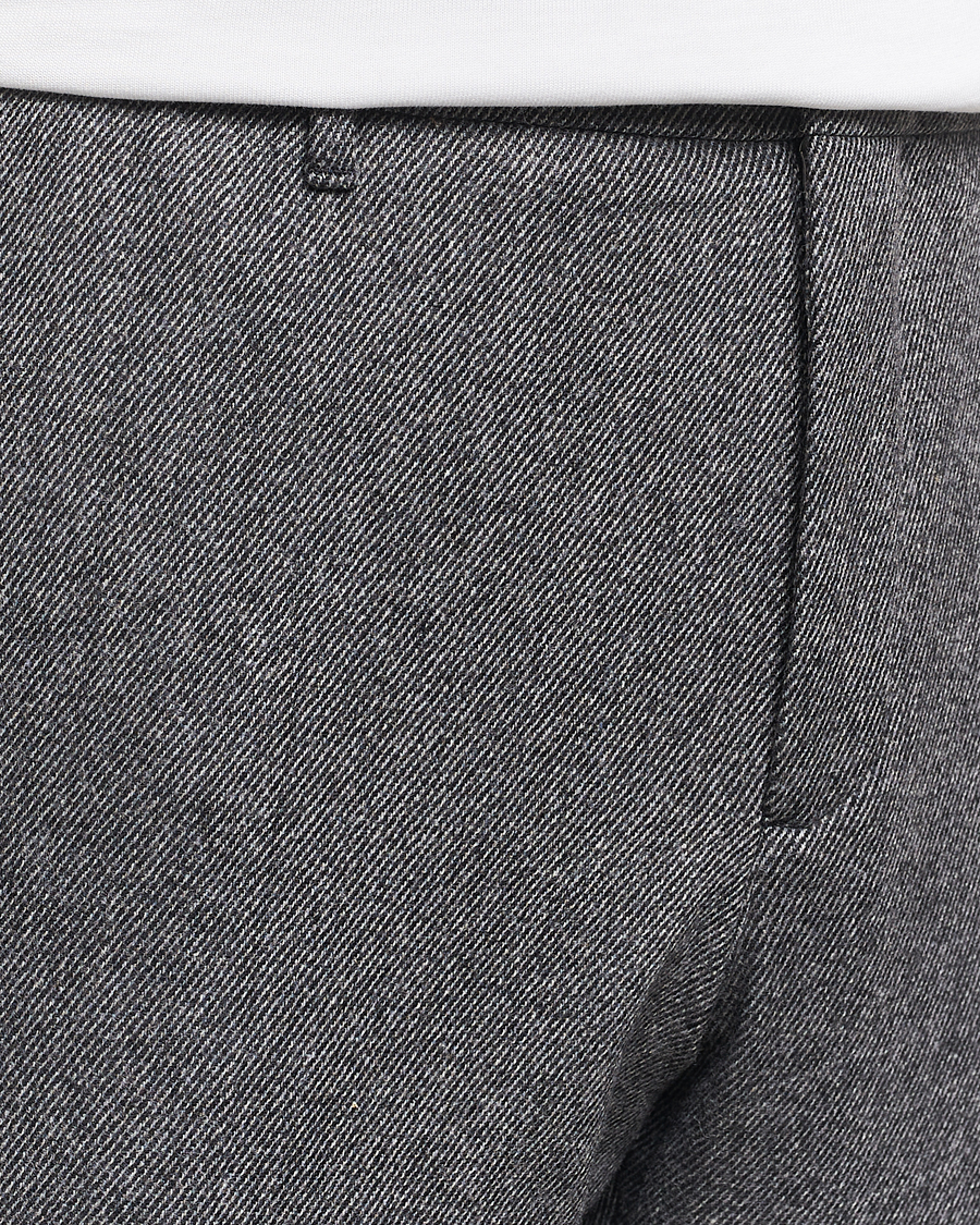 Homme | Pantalons | J.Lindeberg | Soren Twill Cash Flannel Pants Night Owl