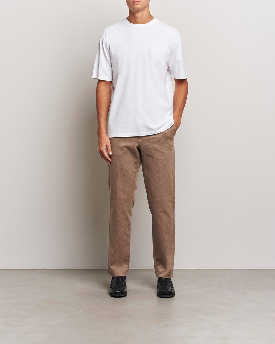Homme | Pantalons | J.Lindeberg | Lois Flannel Twill Pants Tiger Brown