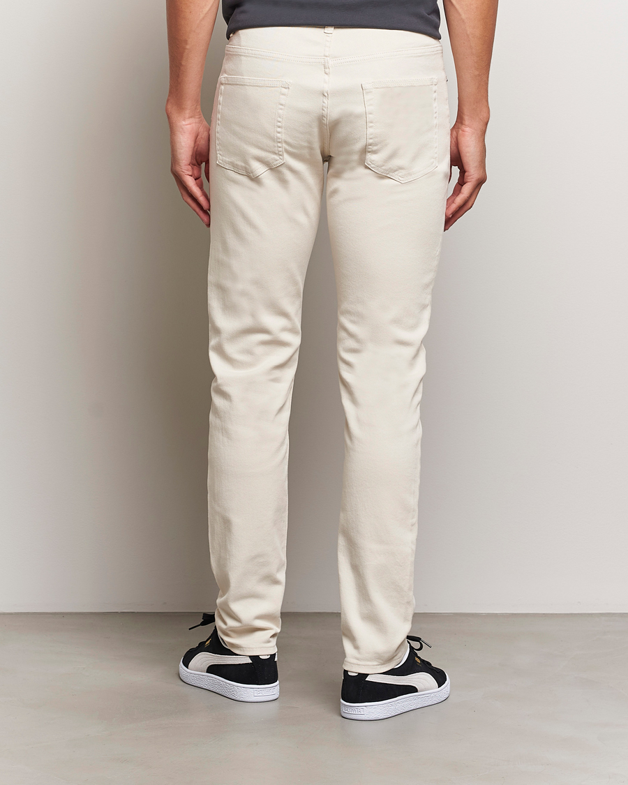 Homme | Pantalons | J.Lindeberg | Jay Solid Twill Stretch Jeans Moonbeam