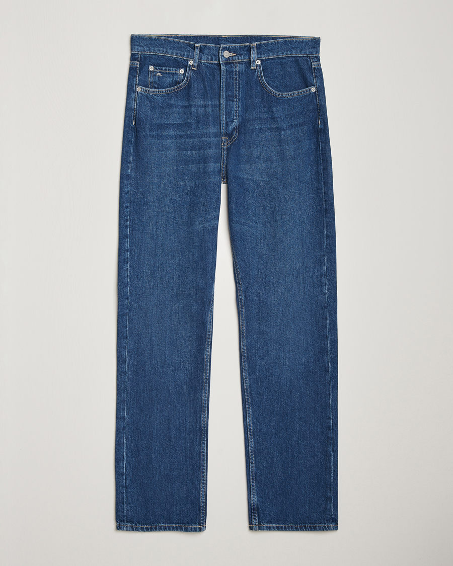 Homme | Jeans | J.Lindeberg | Cody Regular Jeans Dark Blue