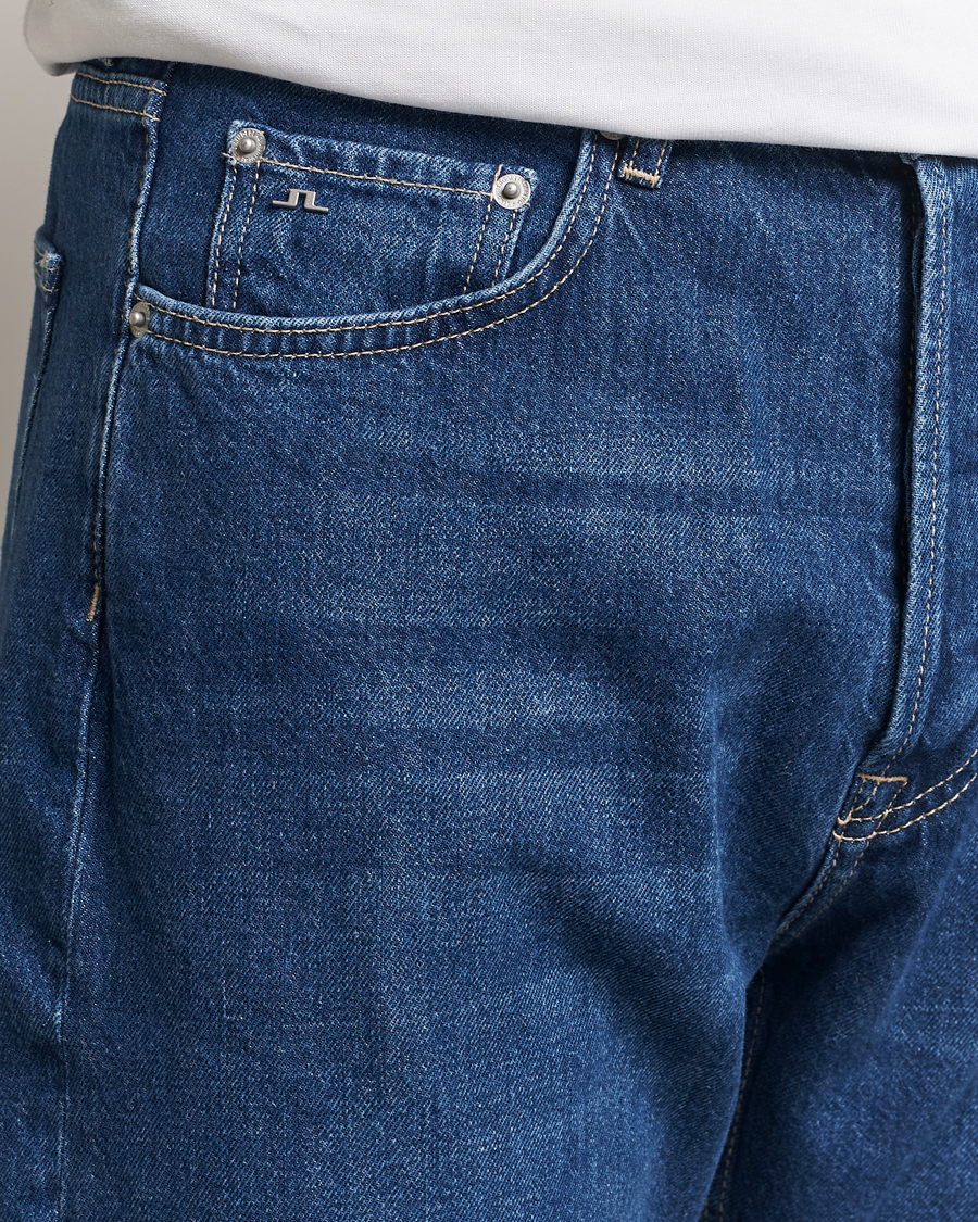 Homme | Jeans | J.Lindeberg | Cody Regular Jeans Dark Blue