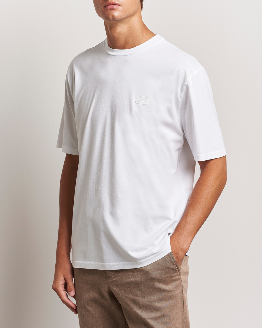 Homme | T-shirts | J.Lindeberg | Hale Logo T-Shirt White
