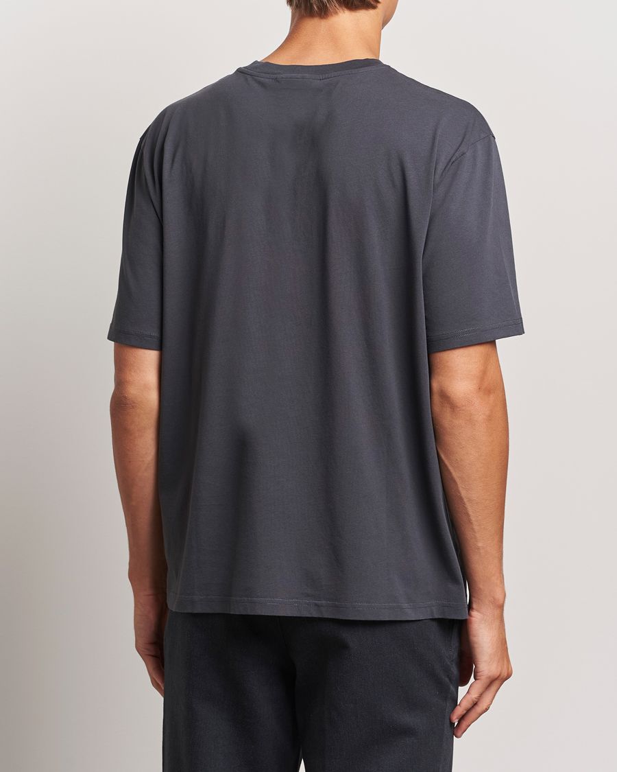 Homme | T-shirts | J.Lindeberg | Hale Logo T-Shirt Washed Black