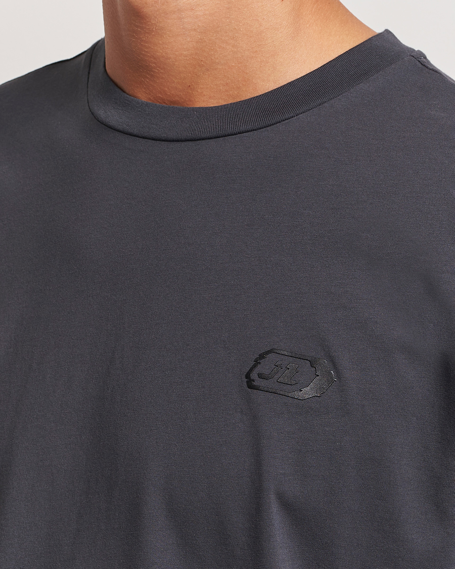 Homme | T-shirts | J.Lindeberg | Hale Logo T-Shirt Washed Black