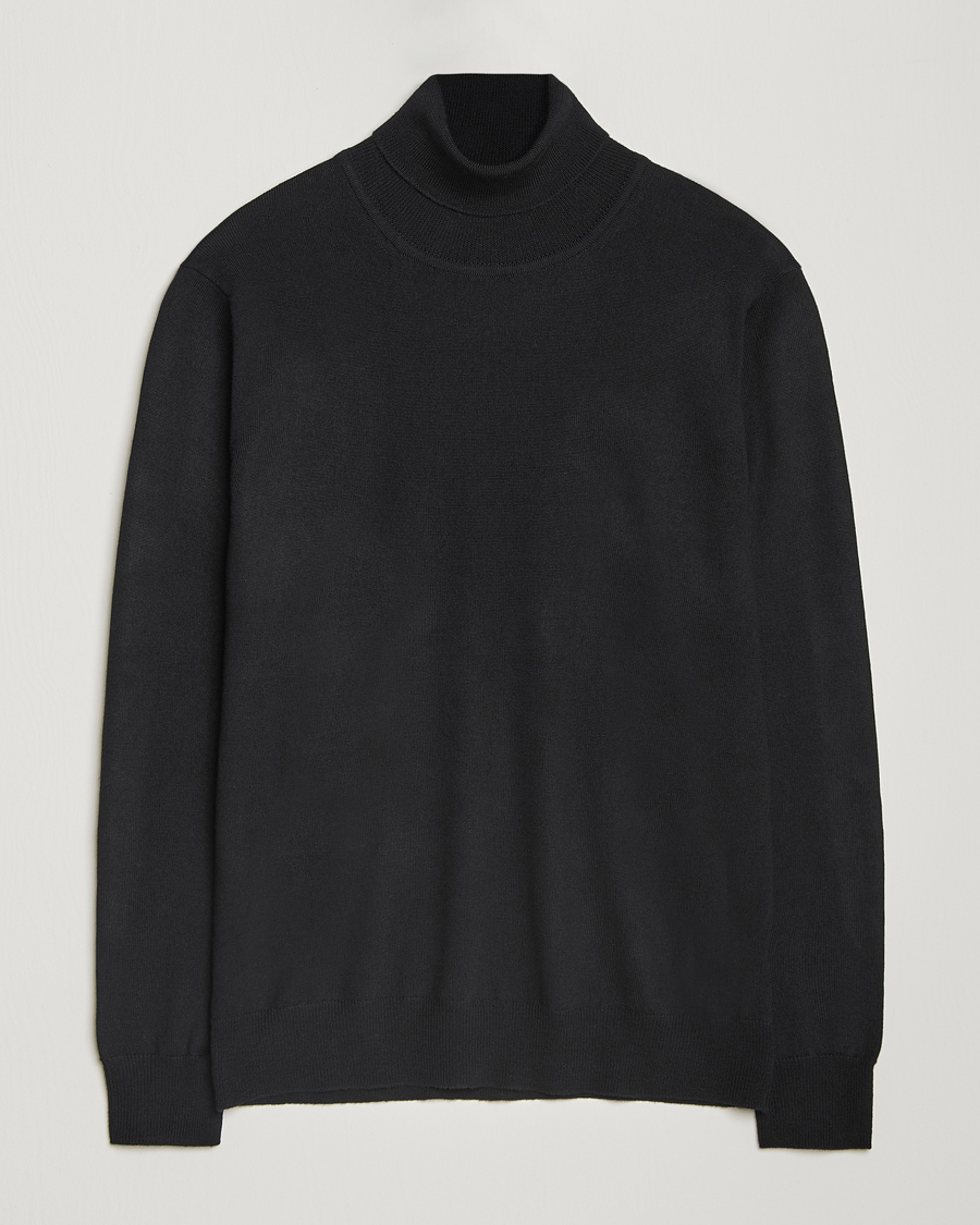 Homme | Pulls Et Tricots | J.Lindeberg | Kaden Merino Turtleneck Black