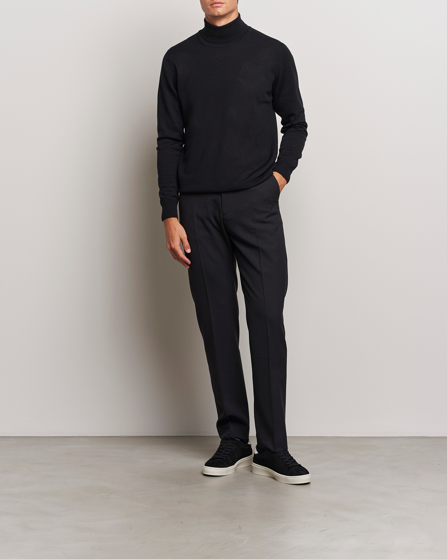 Homme | Pulls Et Tricots | J.Lindeberg | Kaden Merino Turtleneck Black