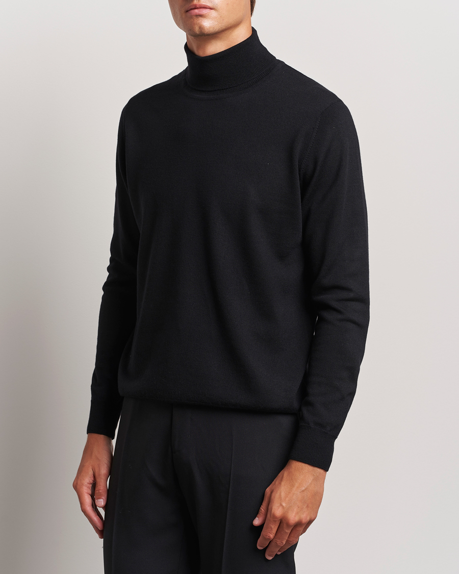 Homme | Pulls Et Tricots | J.Lindeberg | Kaden Merino Turtleneck Black