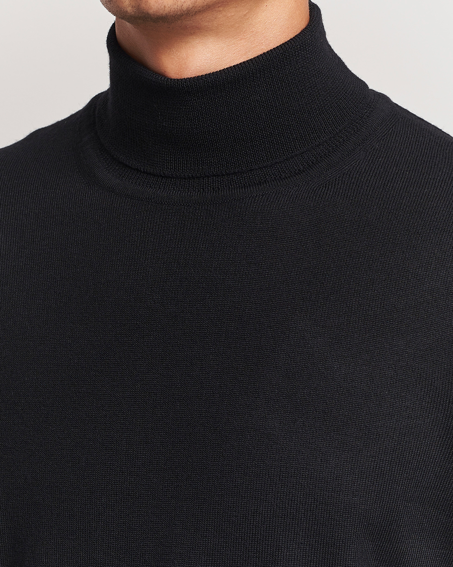 Homme | Pulls Et Tricots | J.Lindeberg | Kaden Merino Turtleneck Black