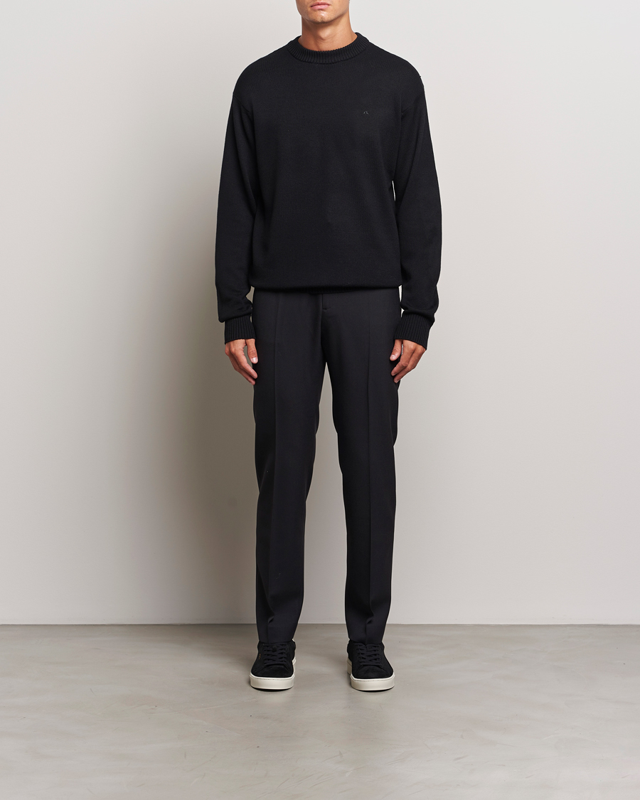 Homme | Pulls Et Tricots | J.Lindeberg | Kino Merino Crew Neck Black