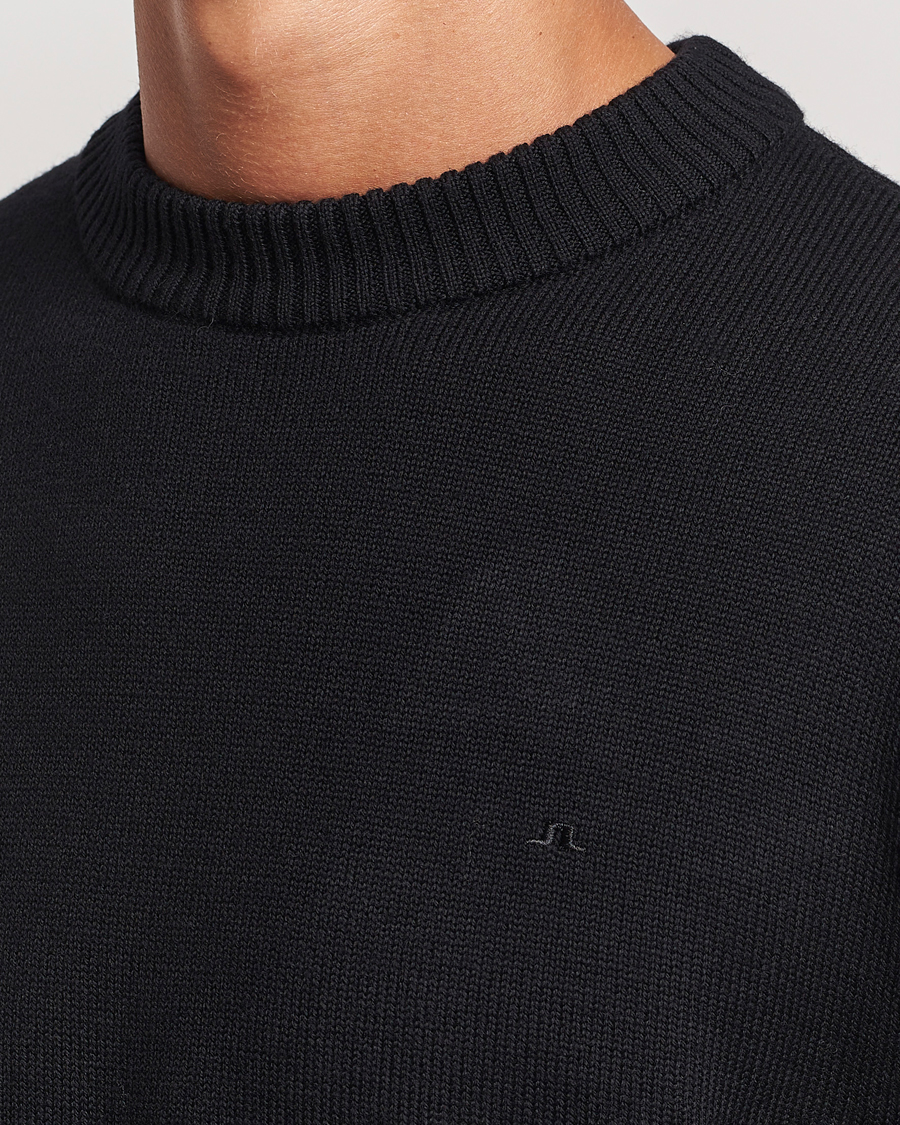 Homme | Pulls Et Tricots | J.Lindeberg | Kino Merino Crew Neck Black