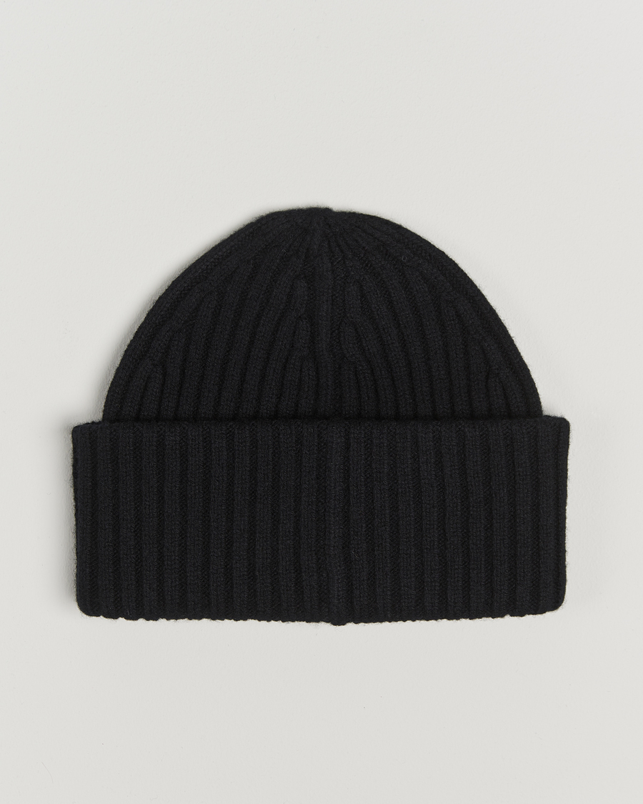 Homme | J.Lindeberg Jive Wool Beanie Black | J.Lindeberg | Jive Wool Beanie Black