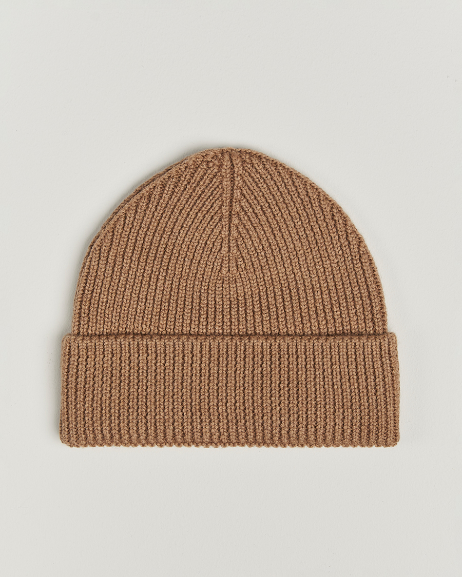 Homme | J.Lindeberg Juan Merino Beanie Tiger Brown | J.Lindeberg | Juan Merino Beanie Tiger Brown