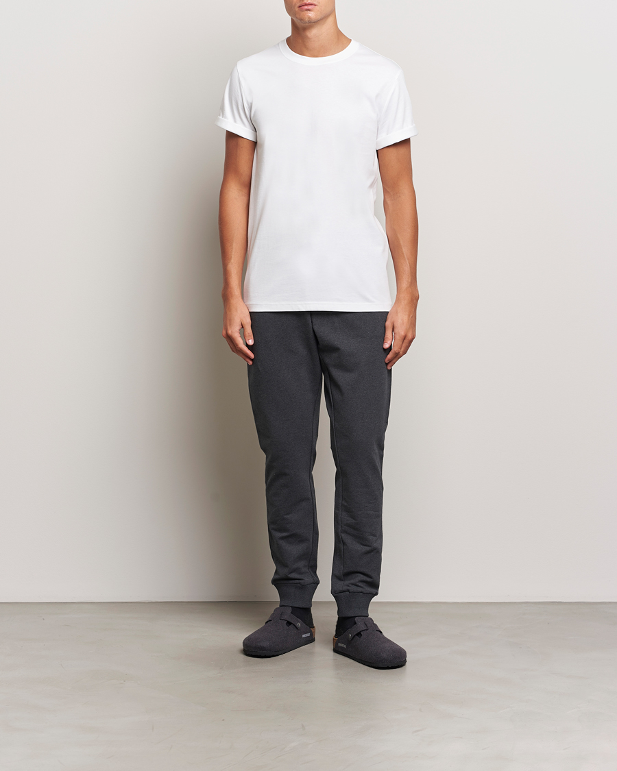 Homme | Pantalons | Bread & Boxers | Loungewear Pants Dark Grey Melange