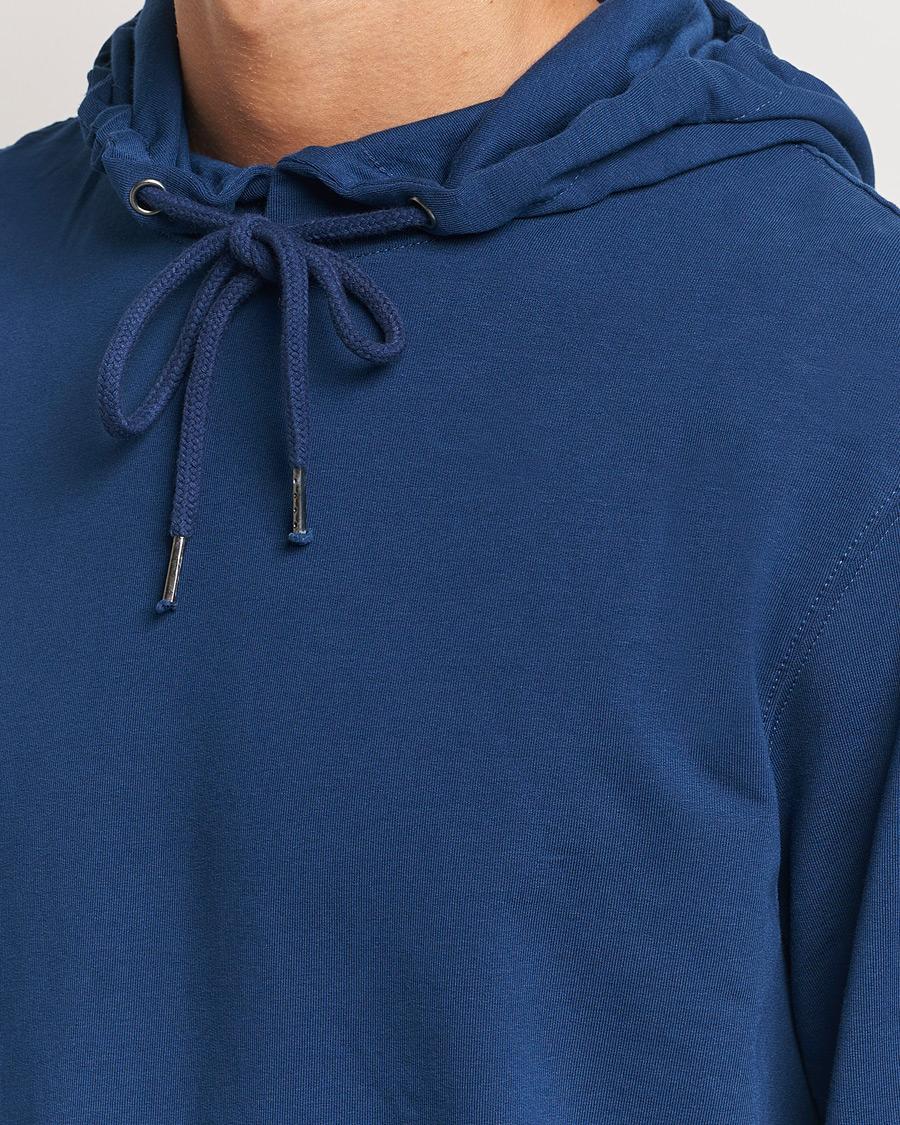 Homme | Pulls Et Tricots | Bread & Boxers | Loungewear Hoodie Ink Blue