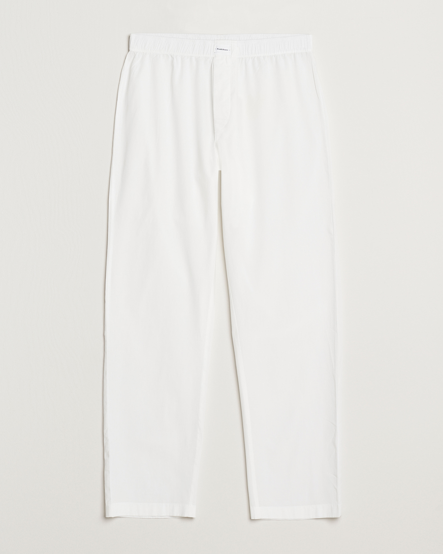 Homme | Peignoirs Et Pyjamas | Bread & Boxers | Woven Pyjama Pant White
