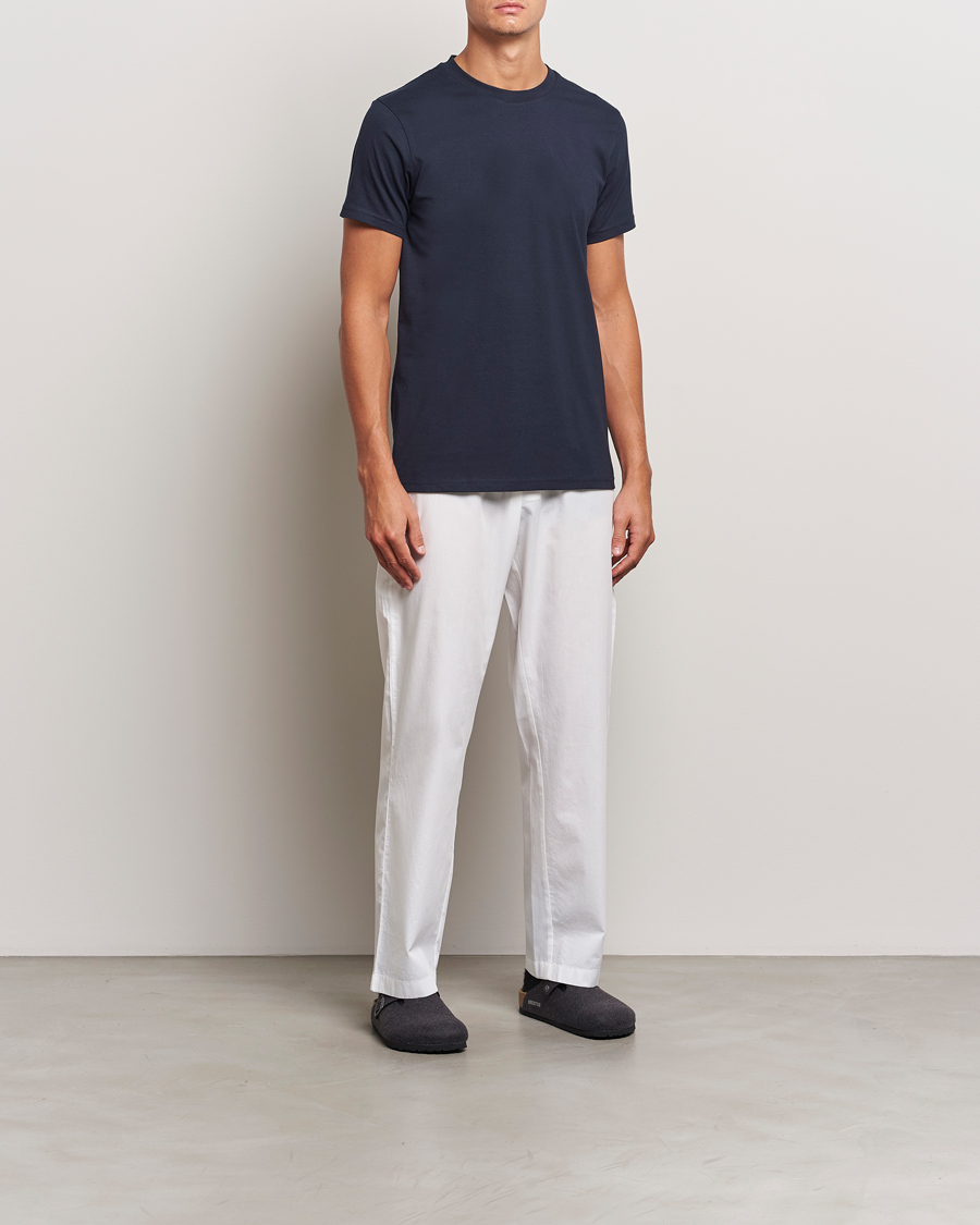 Homme | Peignoirs Et Pyjamas | Bread & Boxers | Woven Pyjama Pant White