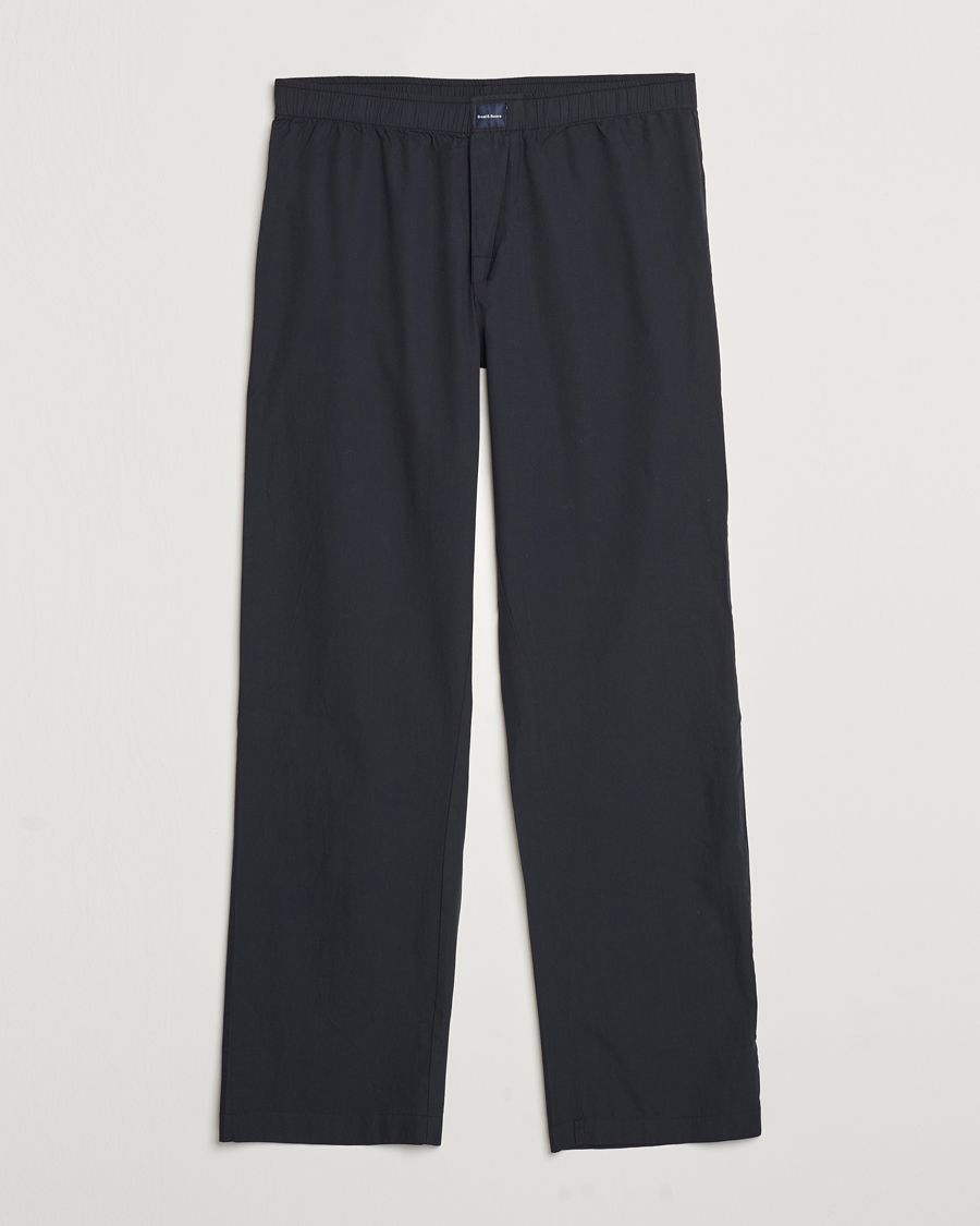 Homme | Peignoirs Et Pyjamas | Bread & Boxers | Woven Pyjama Pant Dark Navy