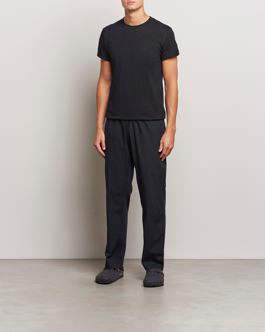Homme | Peignoirs Et Pyjamas | Bread & Boxers | Woven Pyjama Pant Dark Navy