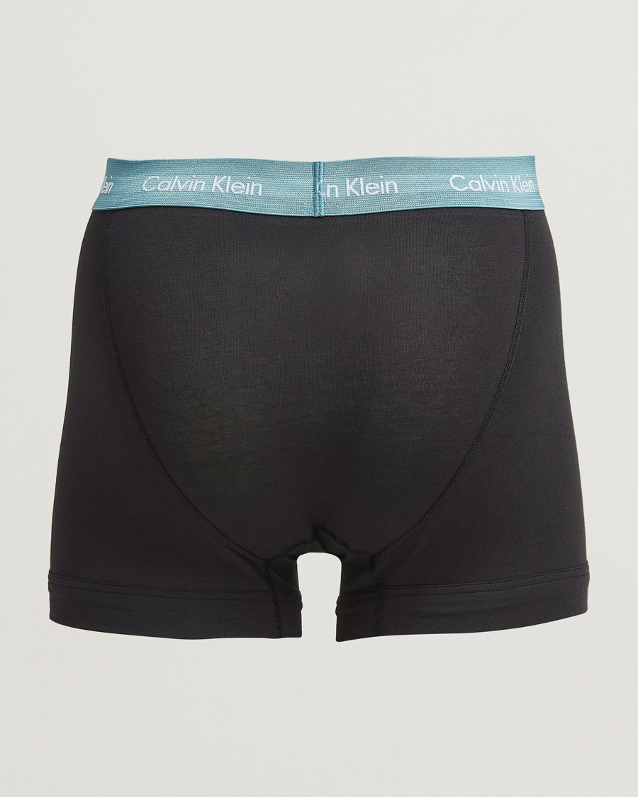 Homme | Sous-Vêtements Et Chaussettes | Calvin Klein | Cotton Stretch 3-Pack Trunk Black