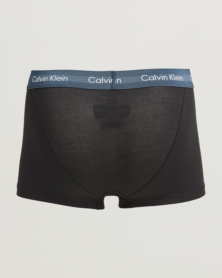 Homme | Sous-Vêtements Et Chaussettes | Calvin Klein | Cotton Stretch 3-Pack Low Rise Trunk Black
